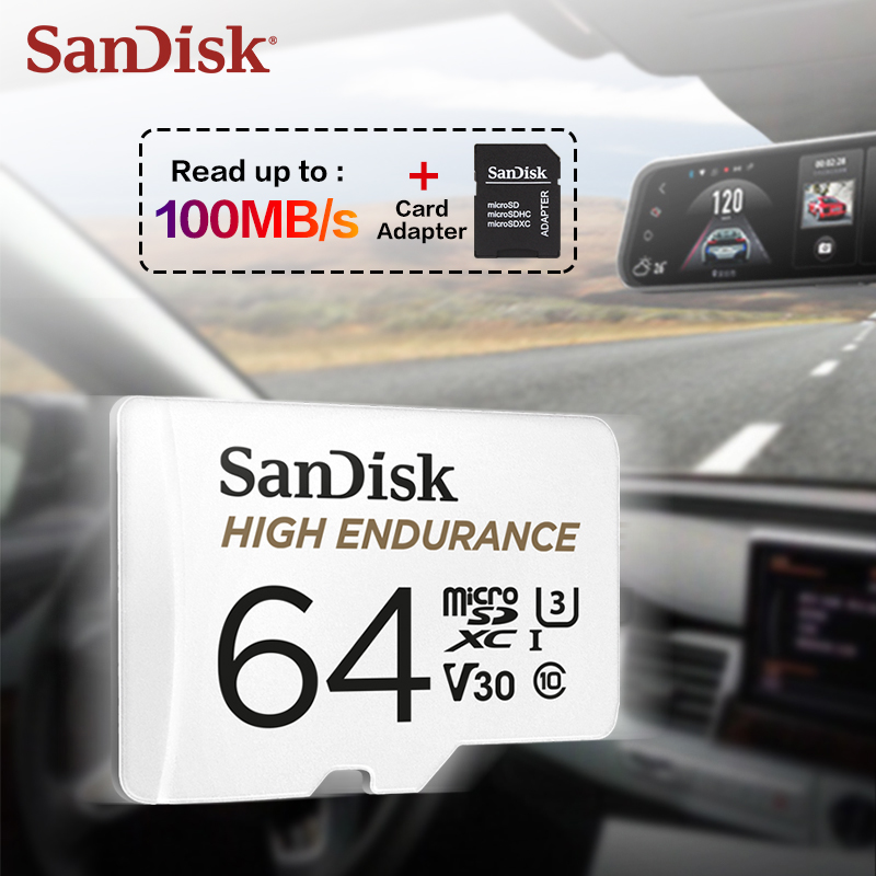 Dash Cam Sd Card 256Gb High Endurance - Tarjeta microSD SanDisk de alta resistencia