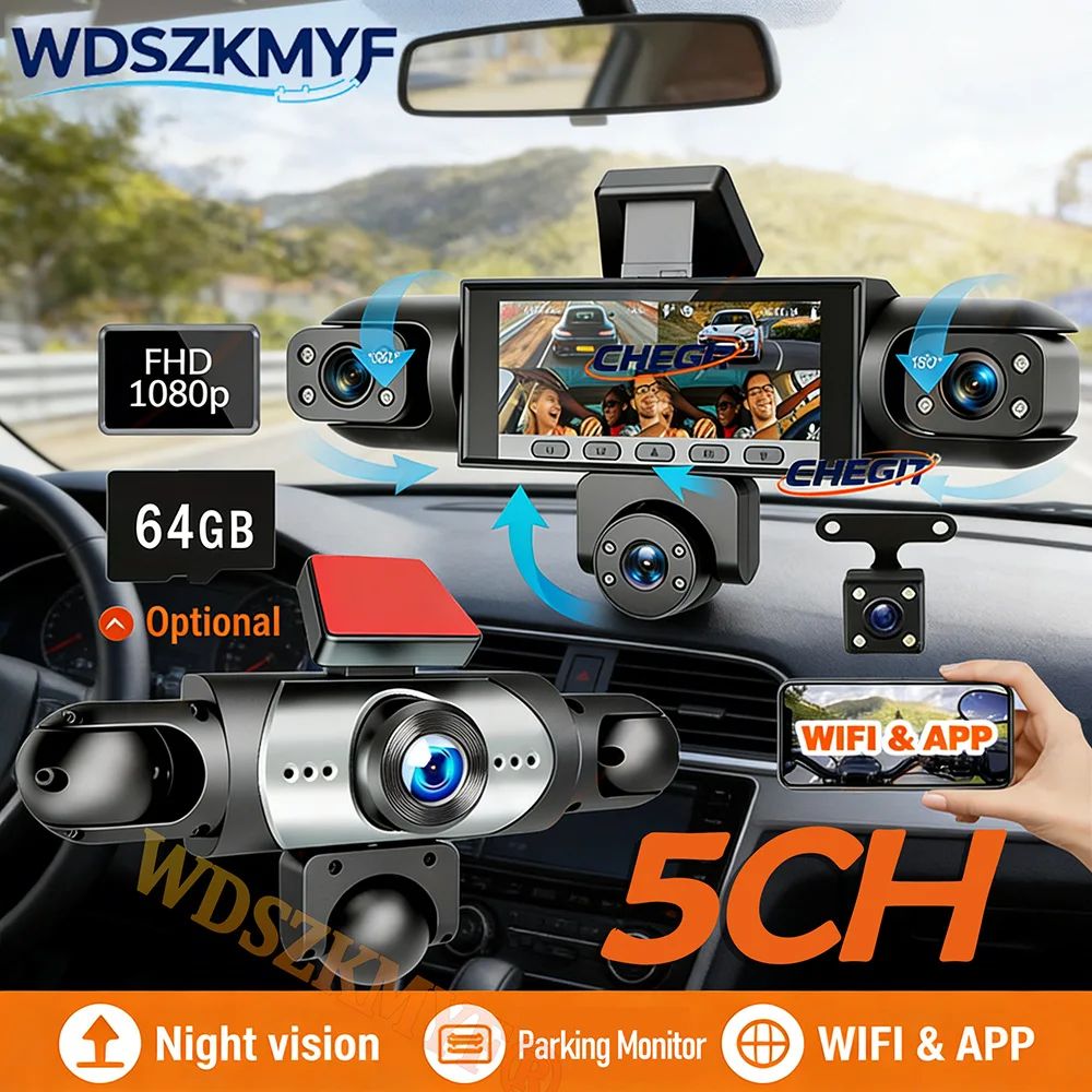 Dash Cam Mirror Backup Camera - Nueva cámara para coche de 5