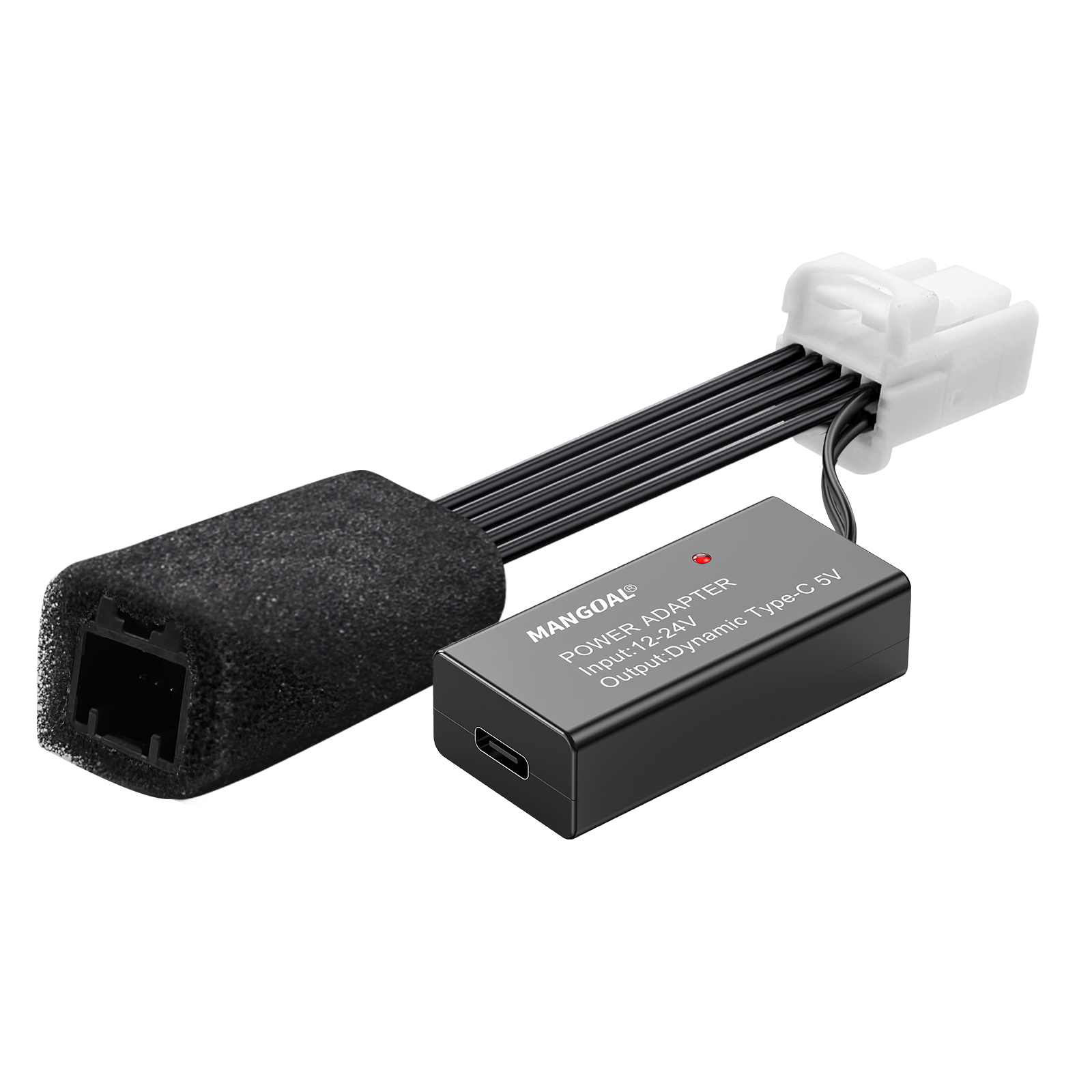 Dash Cam Hardwire Kit - Adaptador de corriente para cámara de