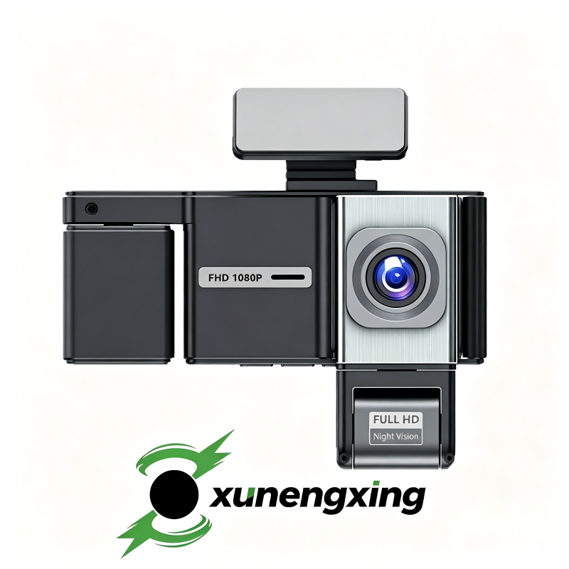Dash Cam Night Vision Infrared - Cámara de salpicadero de cuatro canales