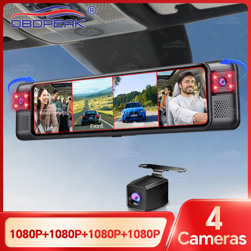 Dash Cam Night Vision Infrared - Cámara de Visión Trasera OBDPEAK D75