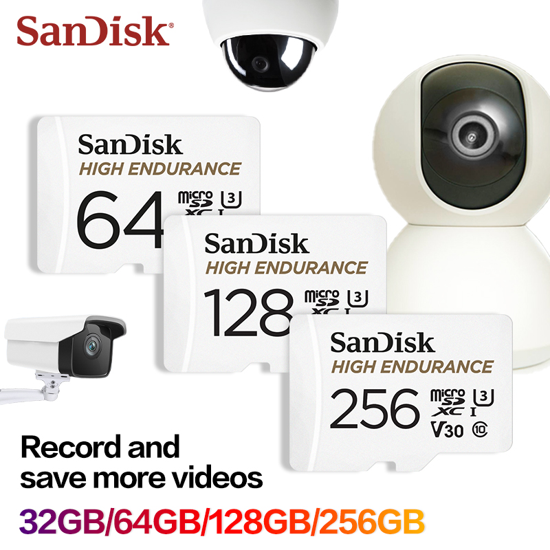 Dash Cam Sd Card 256Gb High Endurance - Tarjeta MicroSD SanDisk de Alta Resistencia