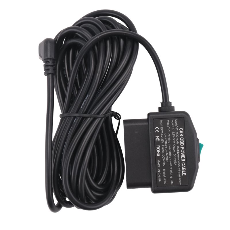 Dash Cam Hardwire Kit - Kit de cableado OBD para cámara