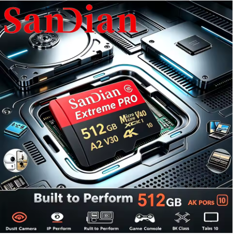 Dash Cam Sd Card 256Gb High Endurance - Tarjetas SD de Alta Resistencia 512GB