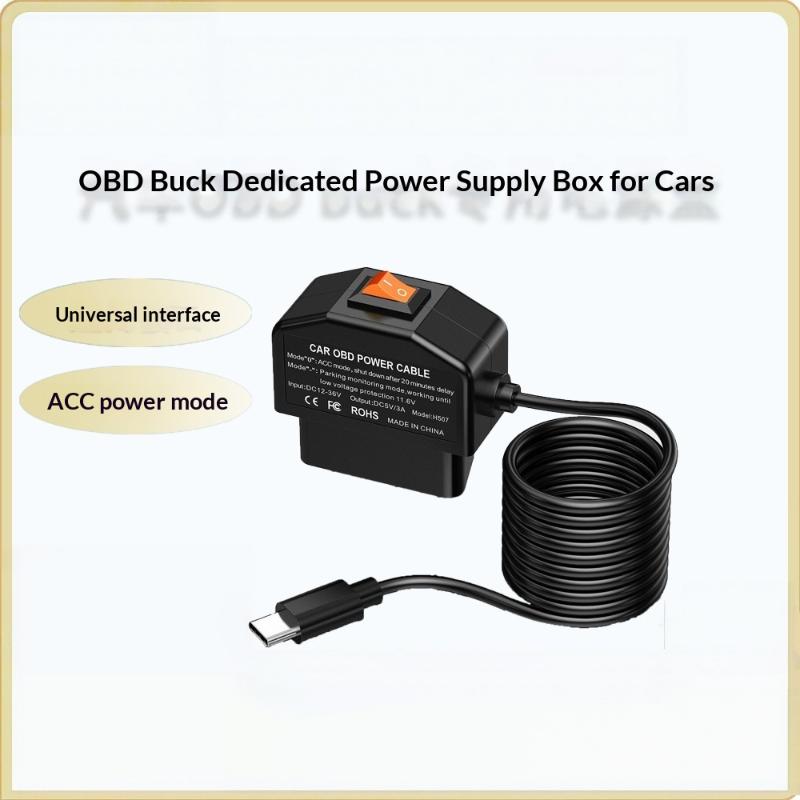 Dash Cam Hardwire Kit - Kit de alimentación OBD con cableado