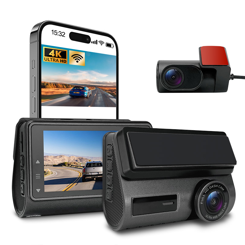 Dash Cam 2K Dual Lens - Cámara para Auto 4K 2K UHD