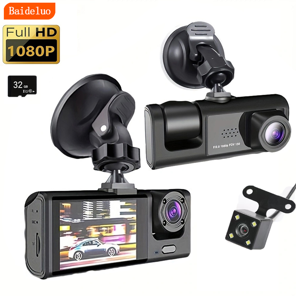 Dash Cam Front And Rear 4K - Cámara de salpicadero con cámara Dual