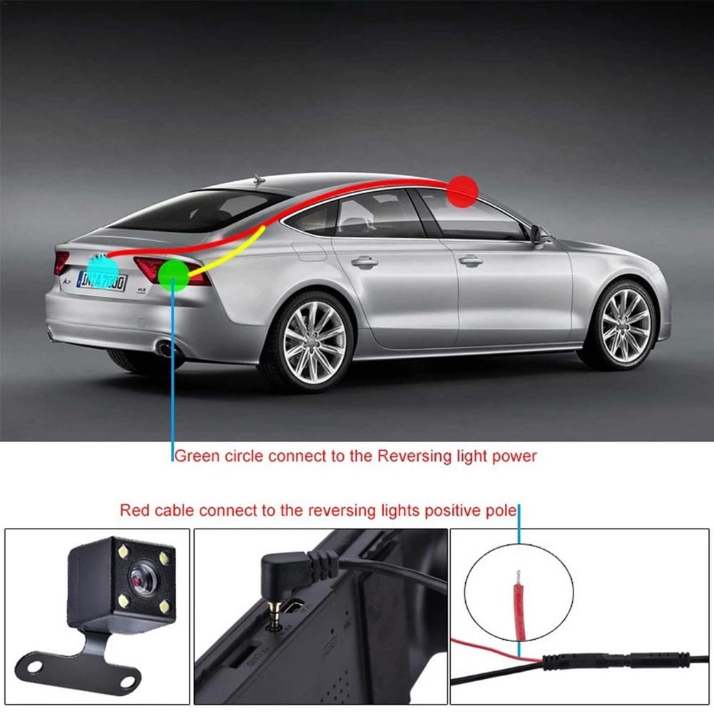 Cámara Trasera Universal de 5  - Dash Cam Night Vision Infrared reseña y precio