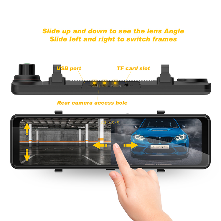 Cámara de salpicadero con espe - Dual Dash Cam With Gps Wifi reseña y precio