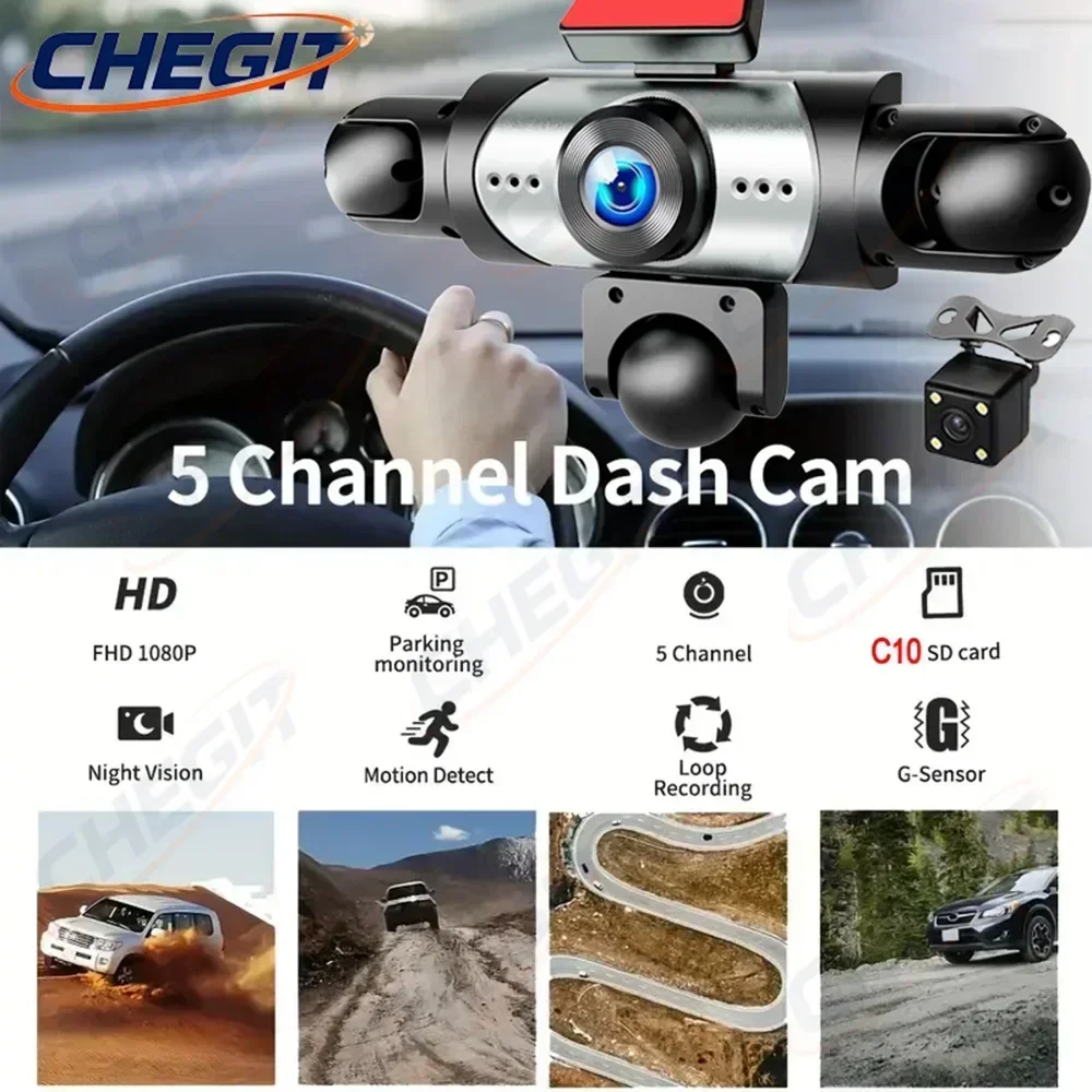 Nueva cámara para coche de 5 l - Dash Cam Mirror Backup Camera reseña y precio