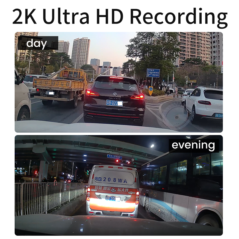 Dashcam de 3 pulgadas 2K 4G co - Dash Cam 2K Dual Lens reseña y precio