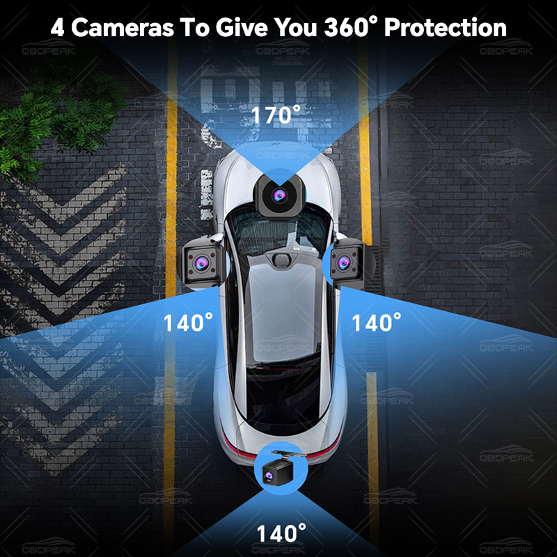 Cámara de Visión Trasera OBDPE - Dash Cam Night Vision Infrared reseña y precio