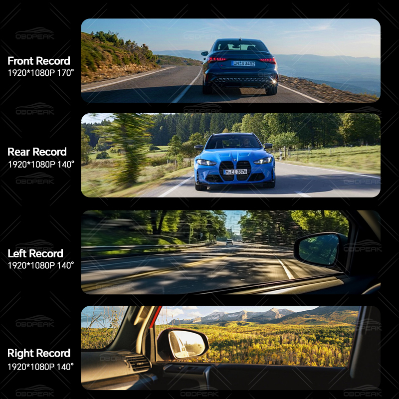 Cámara de Visión Trasera OBDPE - Dash Cam Night Vision Infrared reseña y precio