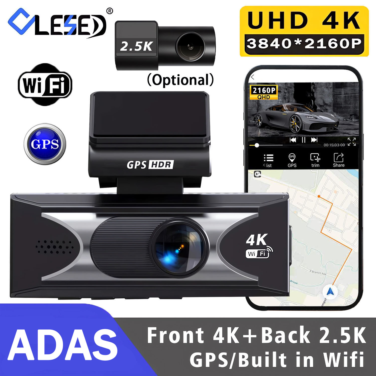 Cámara de salpicadero UHD3840  - Dash Cam 4K Sony Starvis reseña y precio