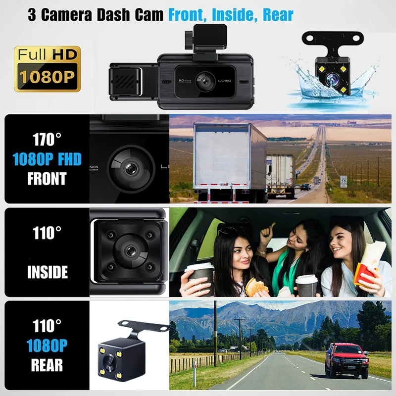 XZY Nueva Cámara de Coche WiFi - Dash Cam Night Vision Infrared reseña y precio