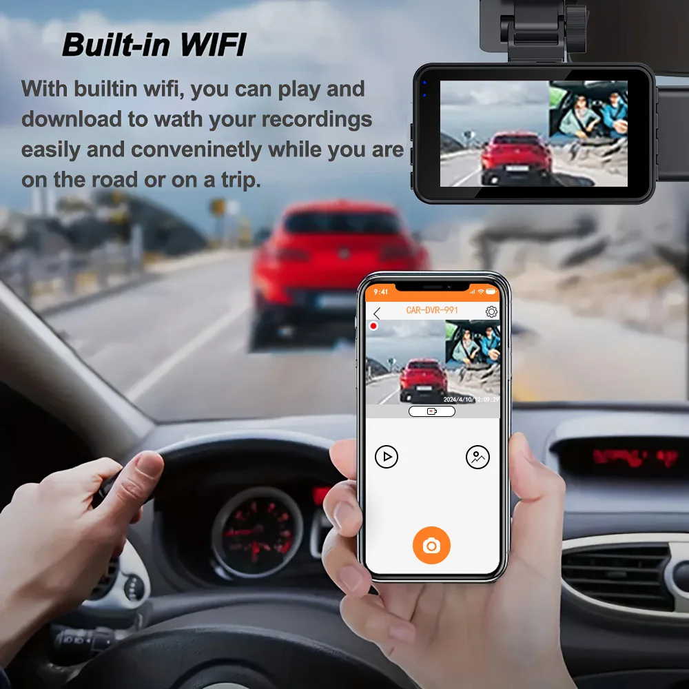 XZY Nueva Cámara de Coche WiFi - Dash Cam Night Vision Infrared reseña y precio