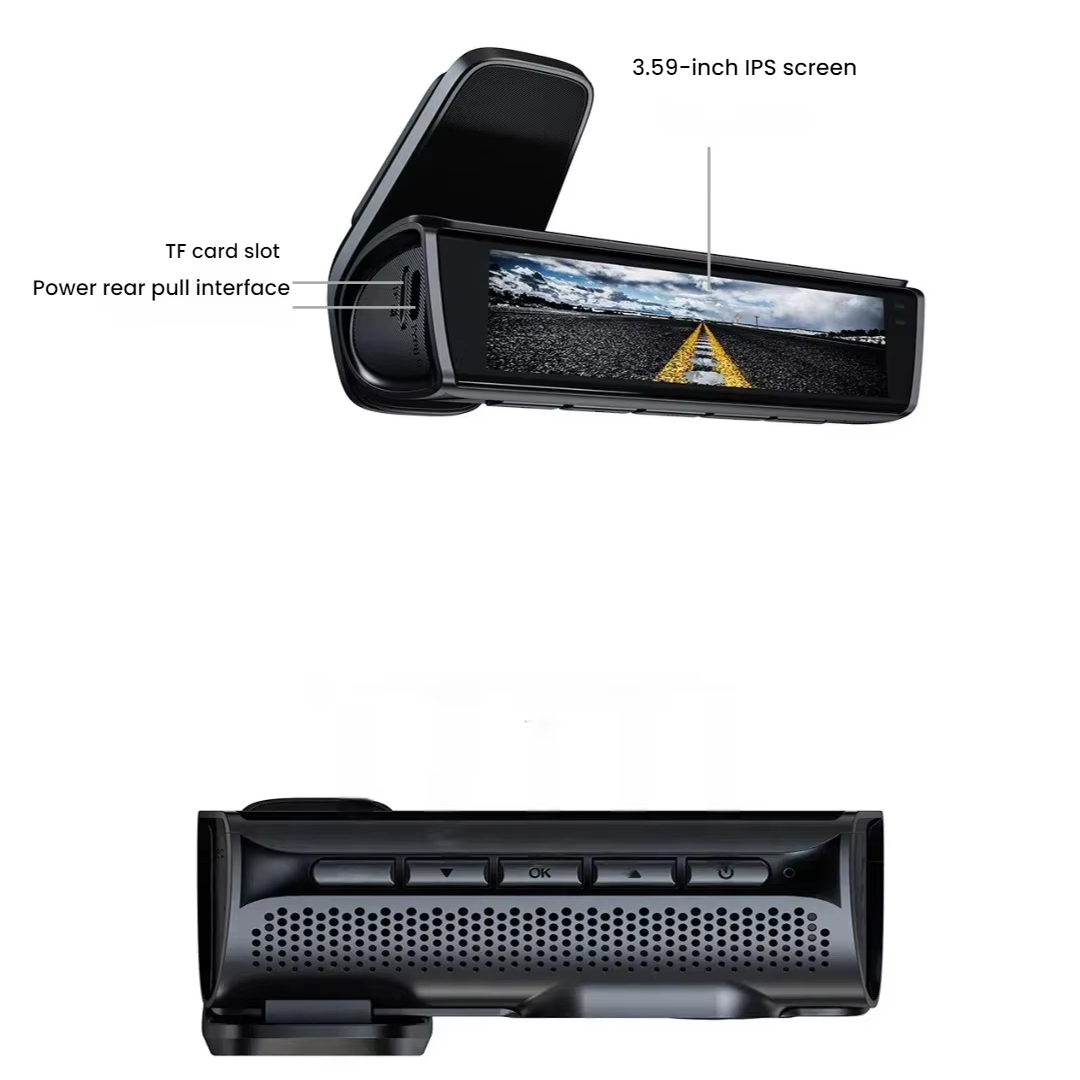 Cámara de salpicadero de doble - Dash Cam Night Vision Infrared reseña y precio