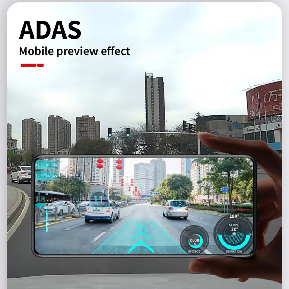 Cámara para Coche con WIFI y A - Dash Cam Rear View Mirror 12 Inch reseña y precio