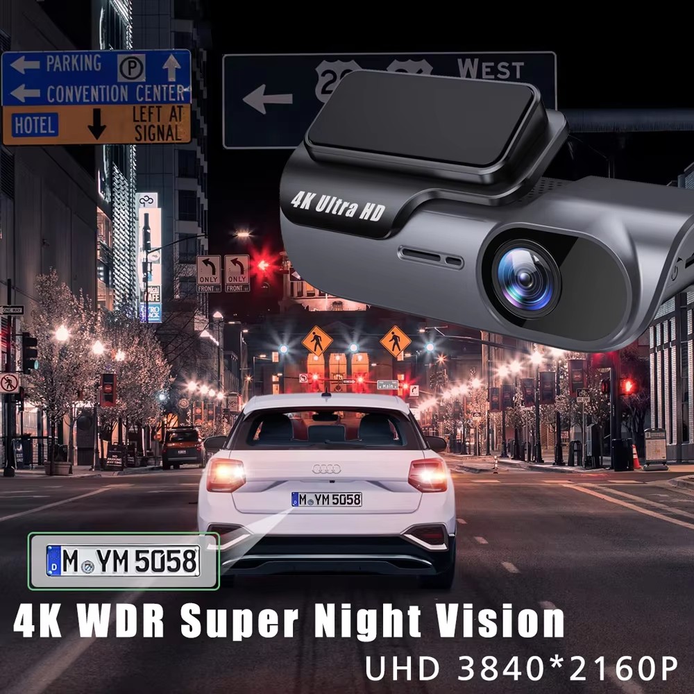 DashCam 4K Mini Cámara DVR par - Dual Dash Cam With Gps Wifi reseña y precio