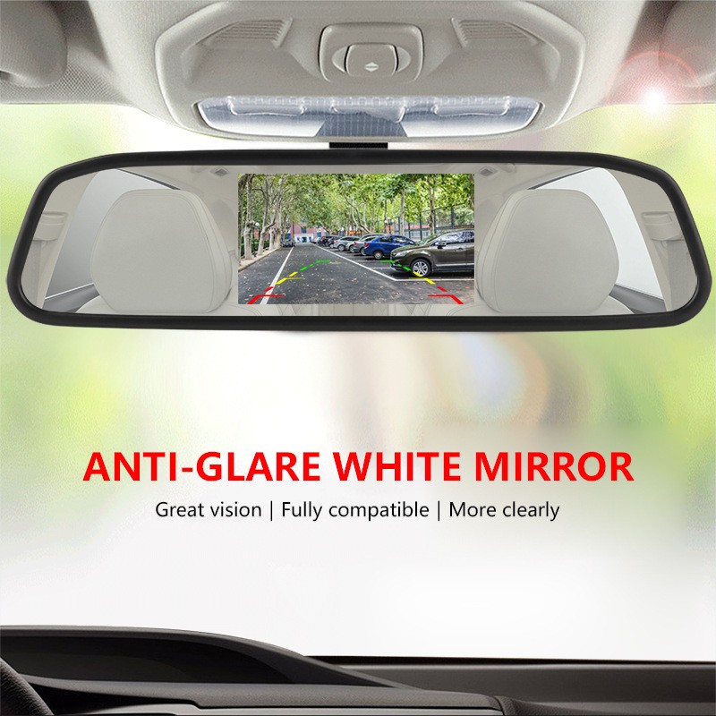 Espejo retrovisor para coche d - Dash Cam Mirror Backup Camera reseña y precio