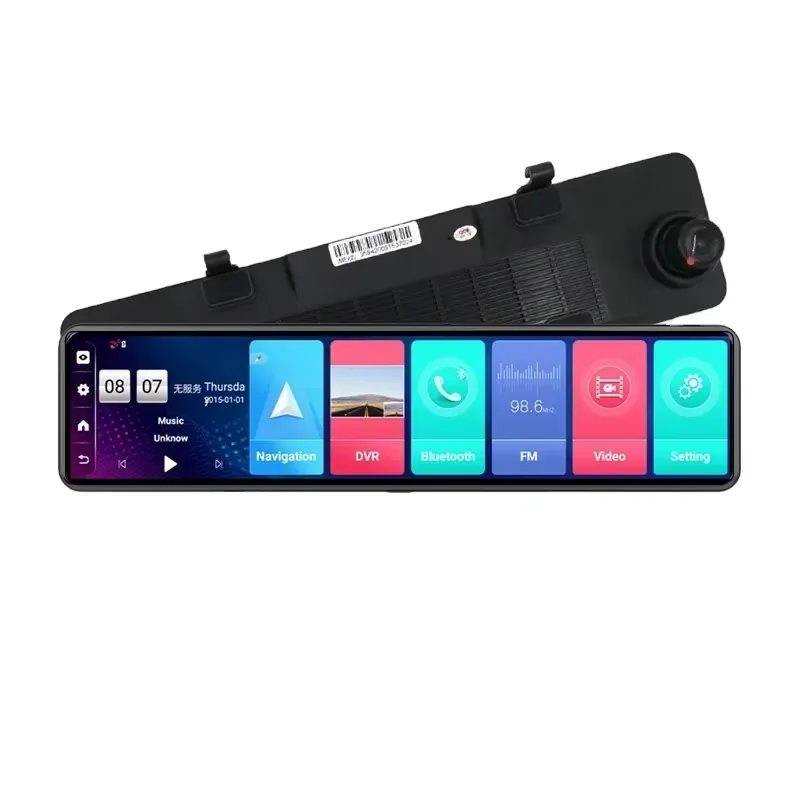 Cámara de Video para Auto DVR  - Dash Cam Rear View Mirror 12 Inch reseña y precio