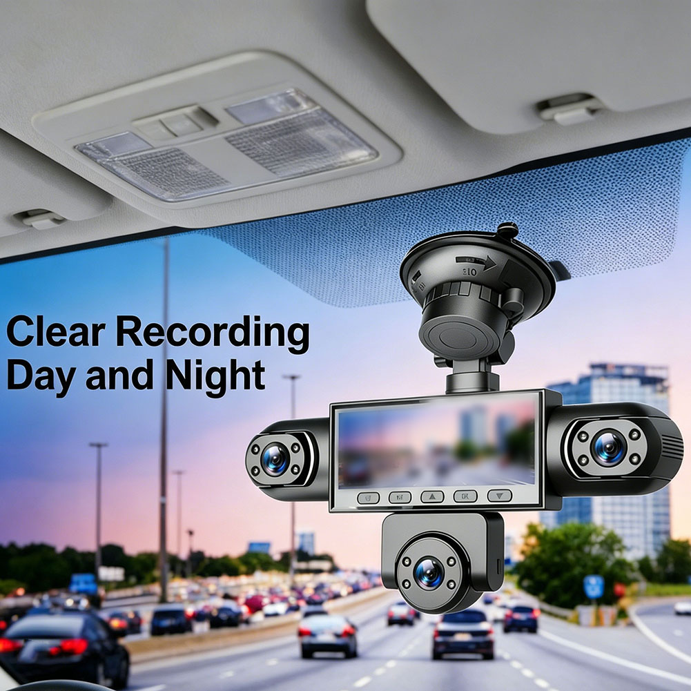 Cámara de Coche DVR de 5 Canal - Dash Cam 360 Degree Panoramic reseña y precio
