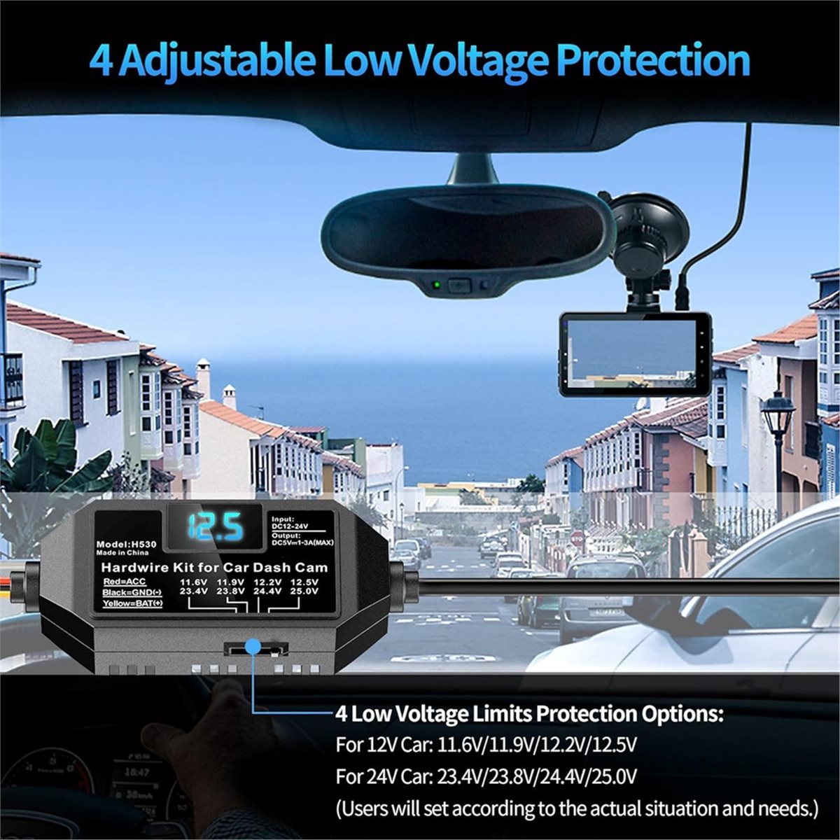 Kit de Cableado Universal SWXF - Dash Cam Hardwire Kit reseña y precio
