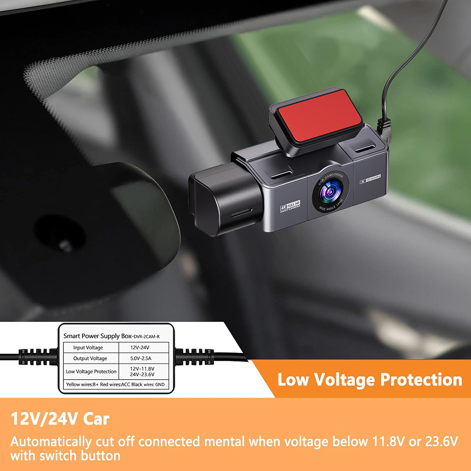 Kit de cableado para cámara de - Dash Cam Hardwire Kit reseña y precio