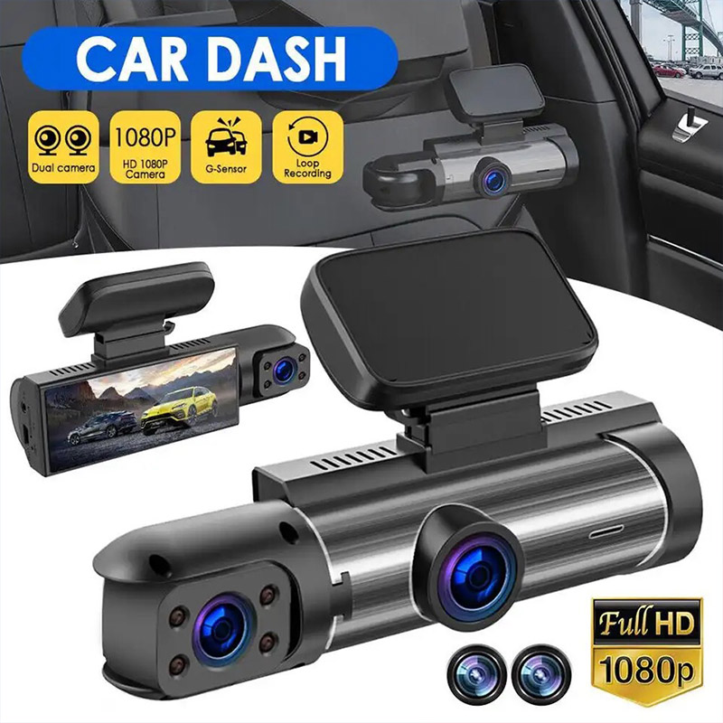 Cámara para Auto M8, Doble Len - Dash Cam Night Vision Infrared reseña y precio