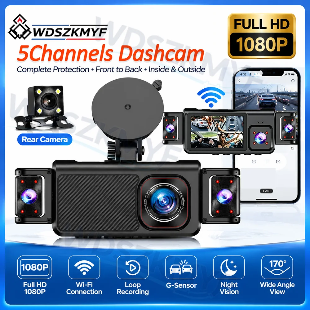 Cámara para coche con 4 o 5 ca - Dash Cam Hardwire Kit reseña y precio