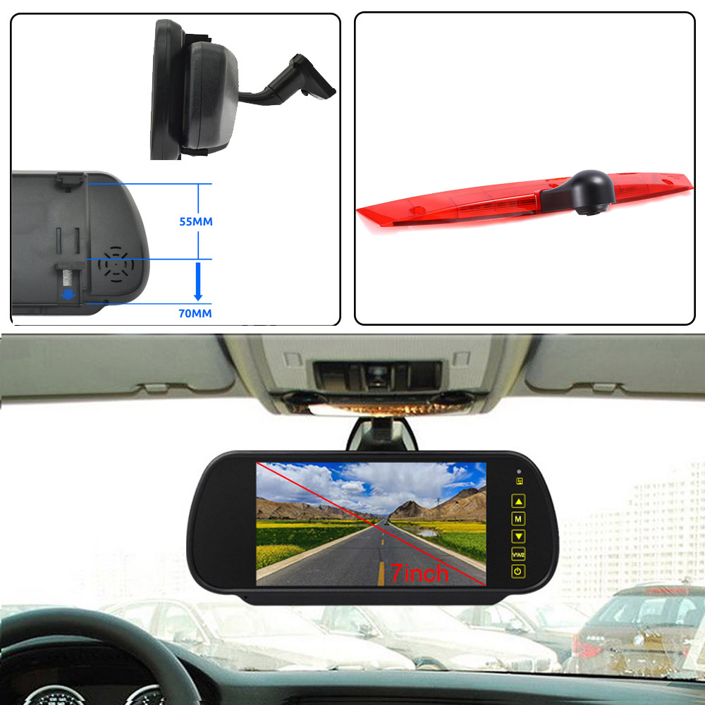 Para Mercedes Benz Vito Mixto  - Dash Cam Mirror Backup Camera reseña y precio