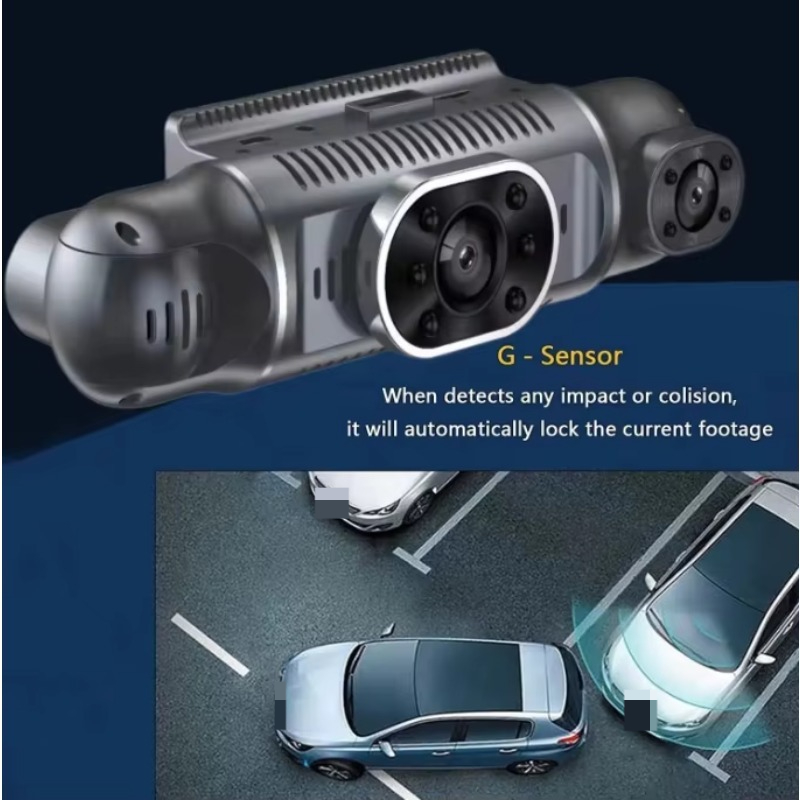Cámara para coche con pantalla - Dash Cam 360 Degree Panoramic reseña y precio