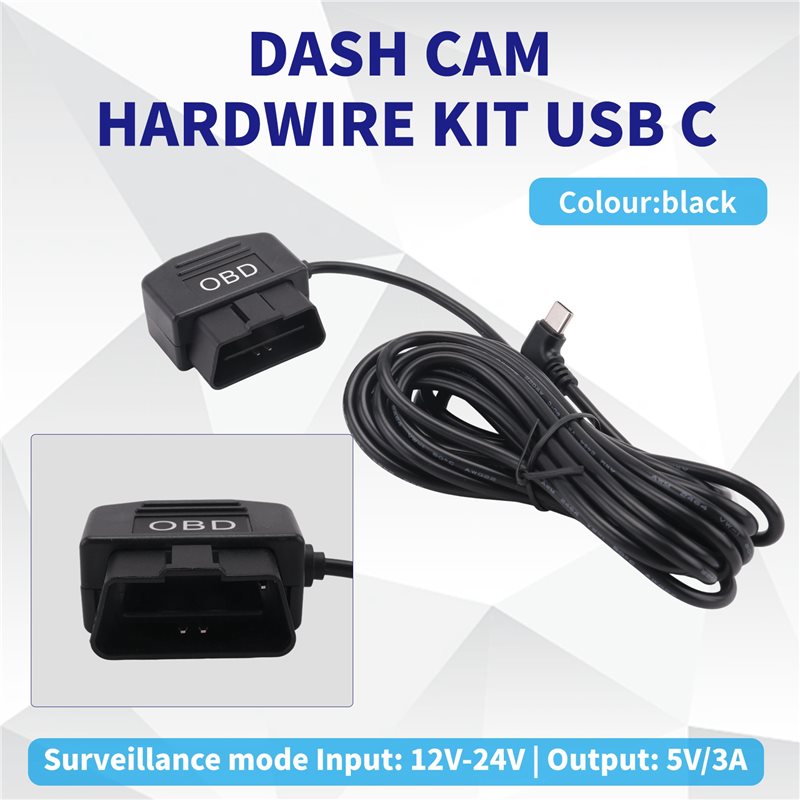 Kit de cableado OBD para cámar - Dash Cam Hardwire Kit reseña y precio