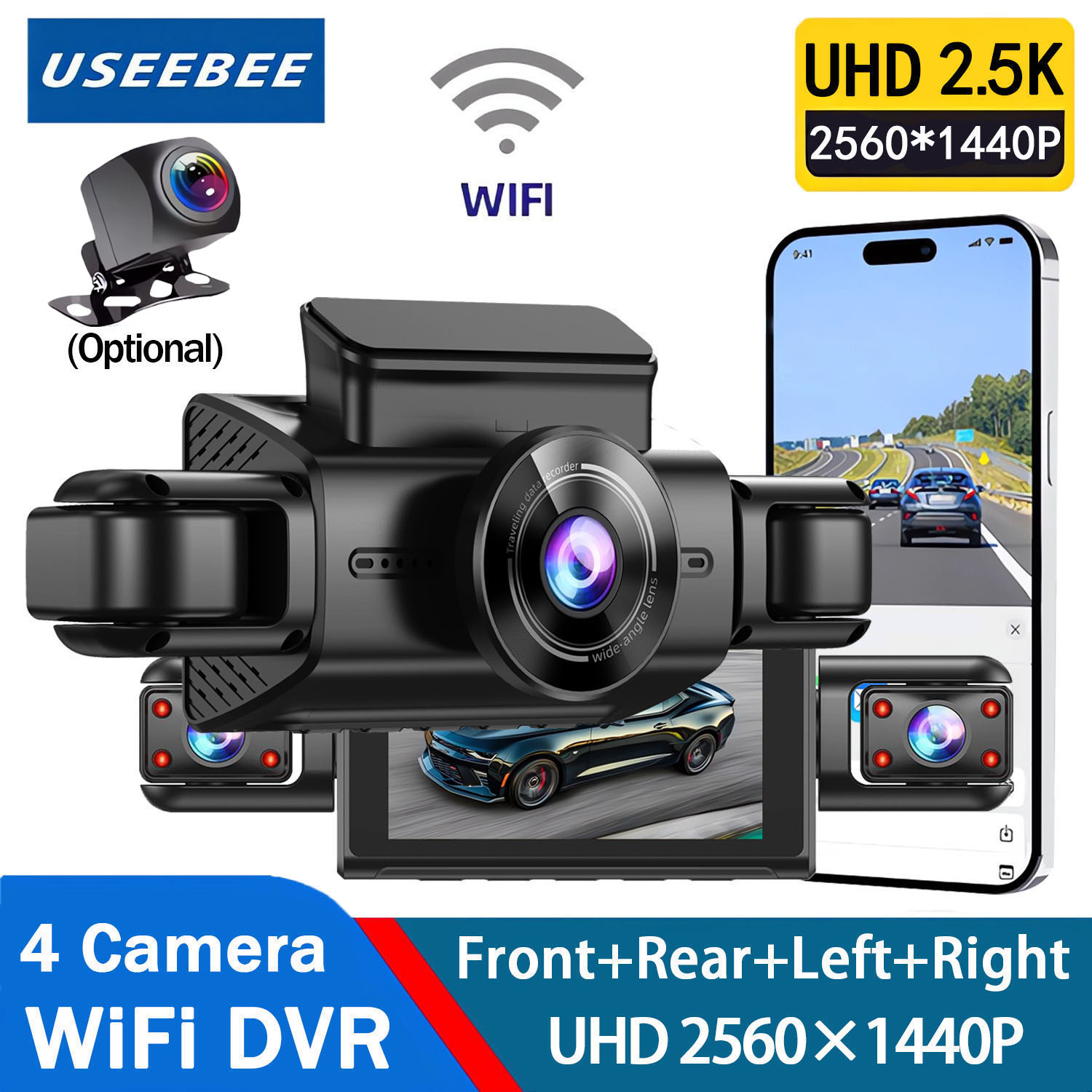 Cámara de salpicadero de 360 g - Dash Cam 360 Degree Panoramic reseña y precio