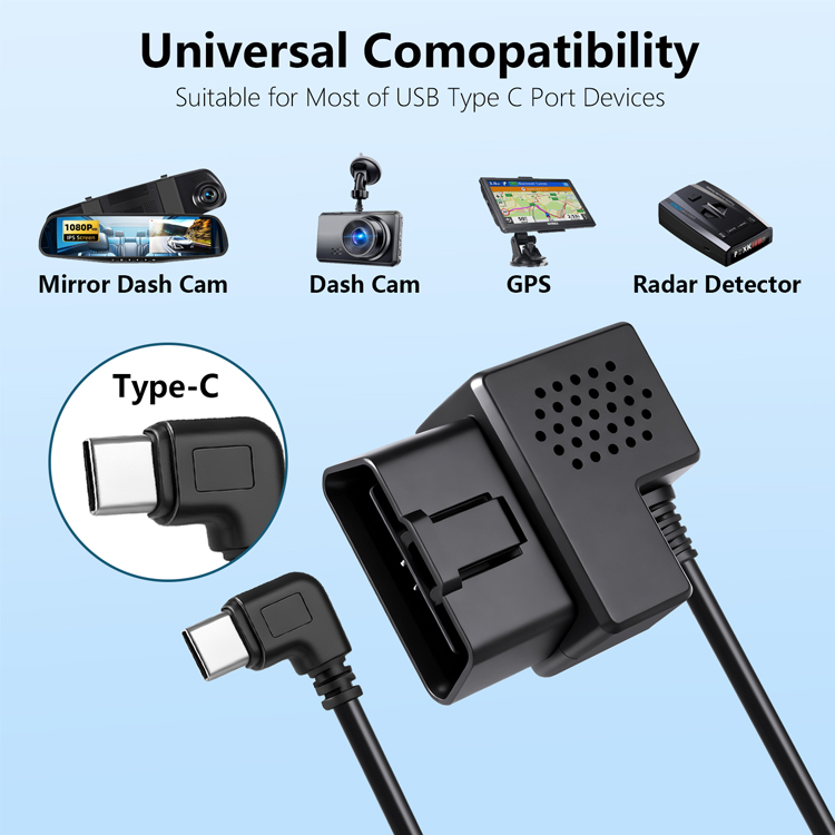 Kit de cables duros OBD para c - Dash Cam Hardwire Kit reseña y precio