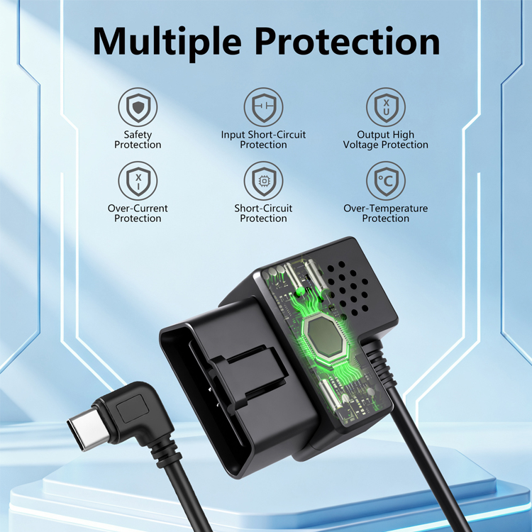 Kit de cables duros OBD para c - Dash Cam Hardwire Kit reseña y precio