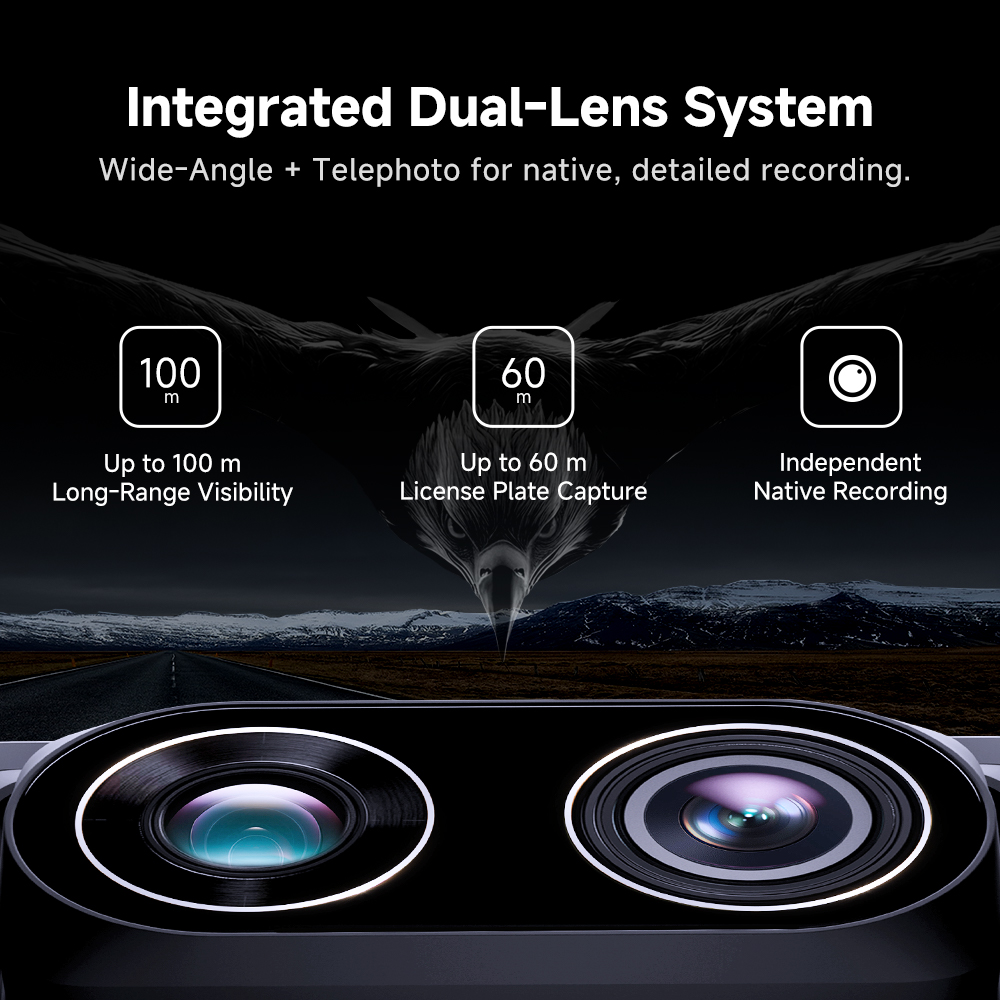 【Nuevo】Cámara para salpicadero - Dash Cam 2K Dual Lens reseña y precio