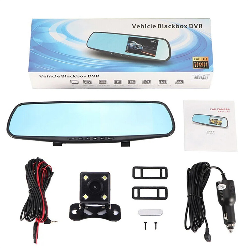 Cámara de salpicadero con dobl - Dash Cam With Parking Monitor reseña y precio