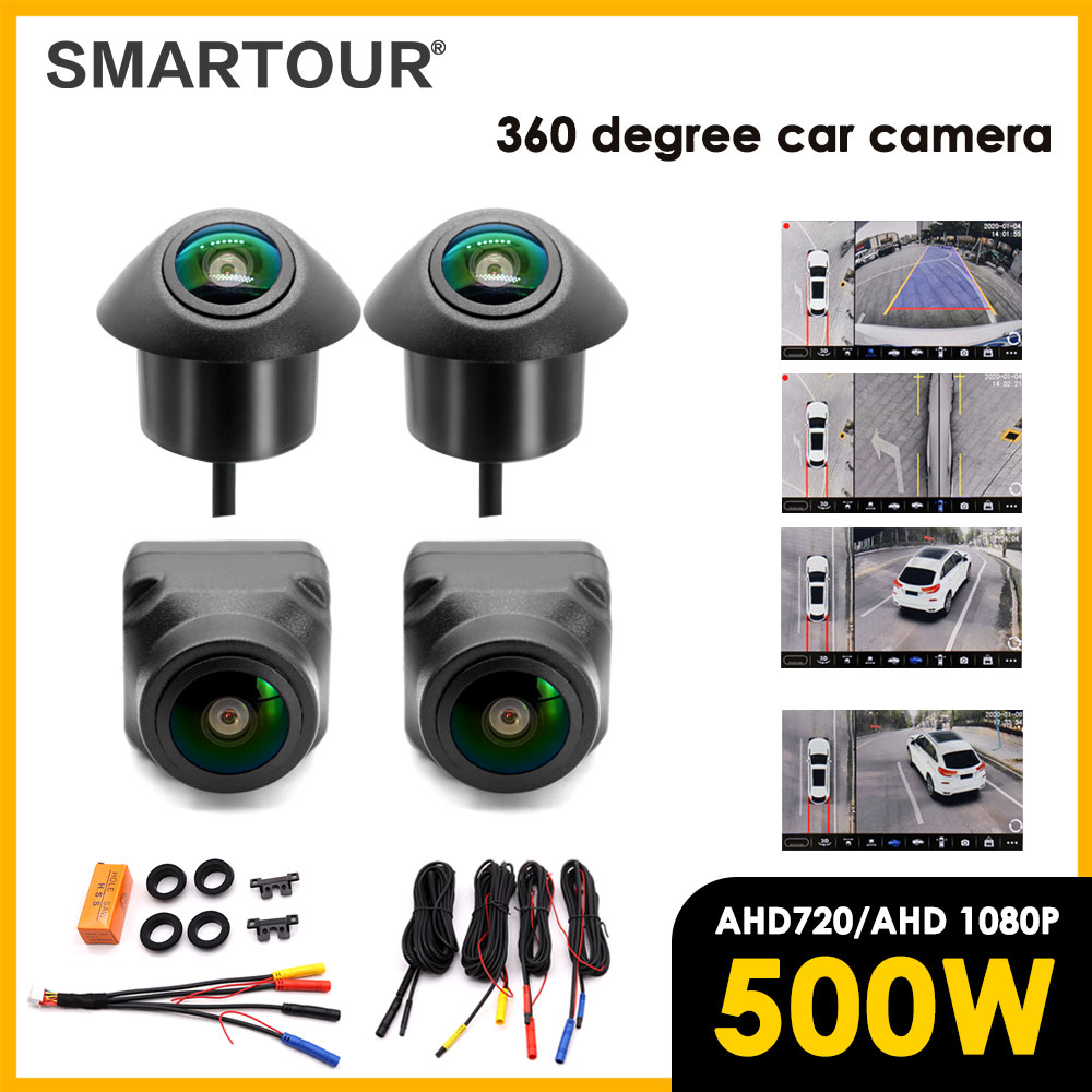 Smartour 500W 360 grados cámar - Dash Cam With Parking Monitor reseña y precio