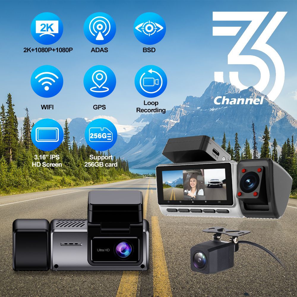 Nueva Dashcam GPS HD con Visió - Dash Cam 360 Degree Panoramic reseña y precio