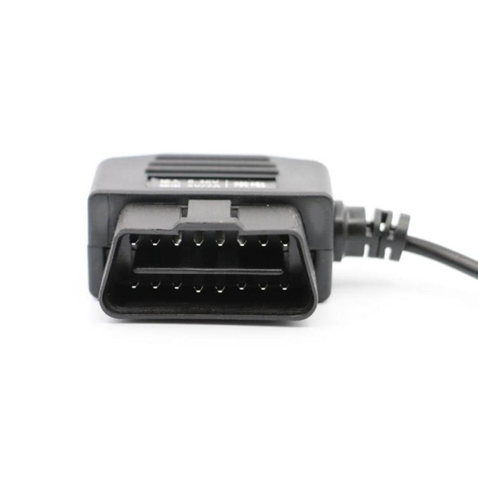 Kit de cableado OBD, adaptador - Dash Cam Hardwire Kit reseña y precio