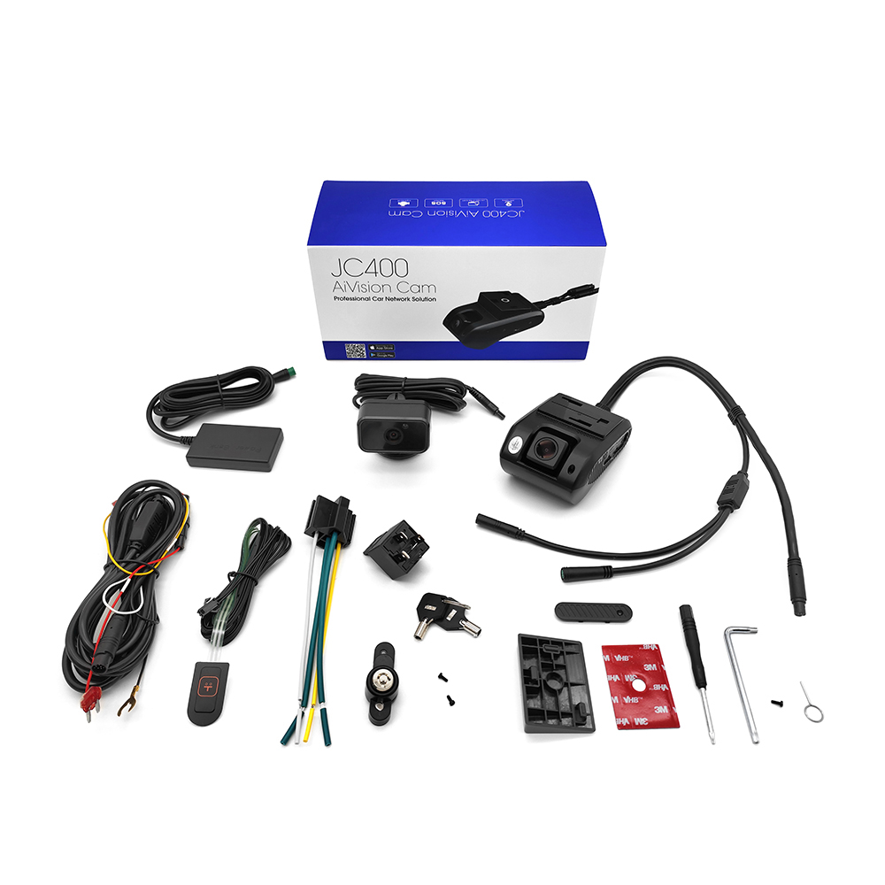 Cámara para Auto Jimi JC400P 4 - Dual Dash Cam With Gps Wifi reseña y precio