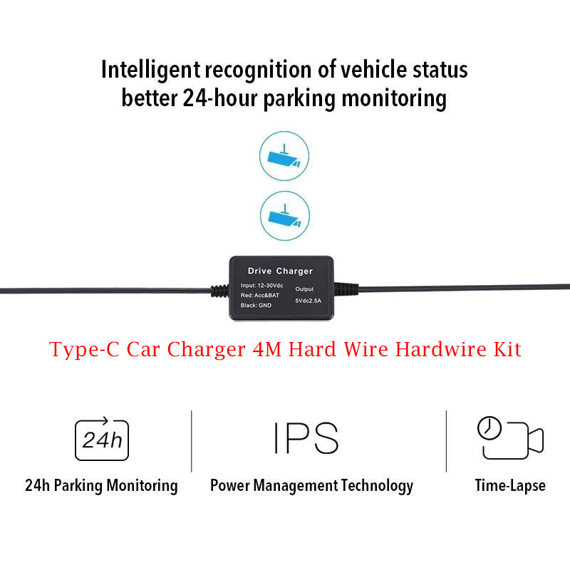 Para DDPAI Mini 5 12/24V tipo  - Dash Cam Hardwire Kit reseña y precio