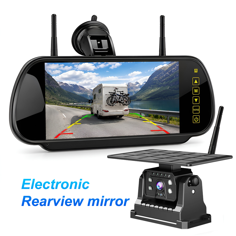 Sistema de Cámara de Respaldo  - Dash Cam Mirror Backup Camera reseña y precio