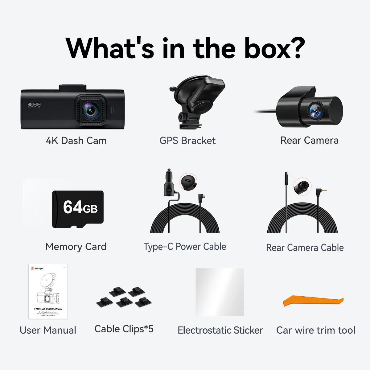 Grabadora de Video para Auto F - Dual Dash Cam With Gps Wifi reseña y precio